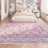 Bohemian Style Carpets for Living Room Large Area Bedroom Decor Purple Carpet Thick Plush Lounge Floor Mat Fluffy Soft Study Rug