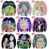 And Womensmens Rick Morty Funny 3d Print Casual Sweatshirt Hoodies Top Pullover