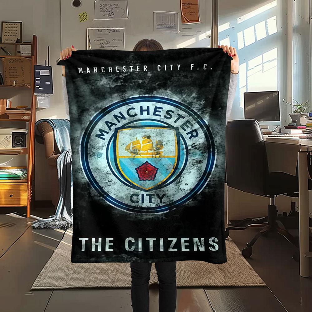 Coole MCFC Drucke Decke, Hohe Qualität, Bequem für Alle Jahreszeiten, Heimdekoration, Wärme und Komfort
