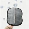 Four-Finger Gentle Grooming Mitt for Cats and Dogs Electrostatic Hair Remover Mitts Reusable for Laundry Sofa Carpet & Car Seat