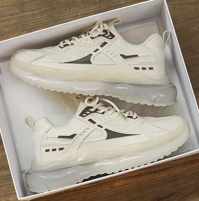 

Мужская обувь с амортизацией и воздушной подушкой, осень и зима 2024 года, новая модная универсальная спортивная повседневная обувь для увеличения роста для пап 44