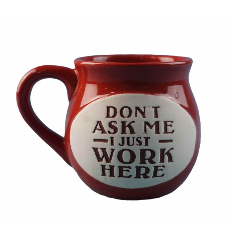 Letter Mug Breakfast Cup Retro Big Belly Ceramic Cup Coffee Cup Wax Can Cup Aromatherapy Cup Nostalgic Letter Water Cup