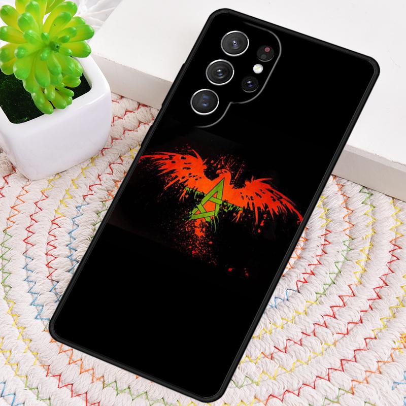 Marokko Vlag Wapen Siliconen Telefoonhoesje Voor Samsung Galaxy note 10 pro S26 S25 S24 S23 S22 S21 Plus S25Ultra Capa Cover