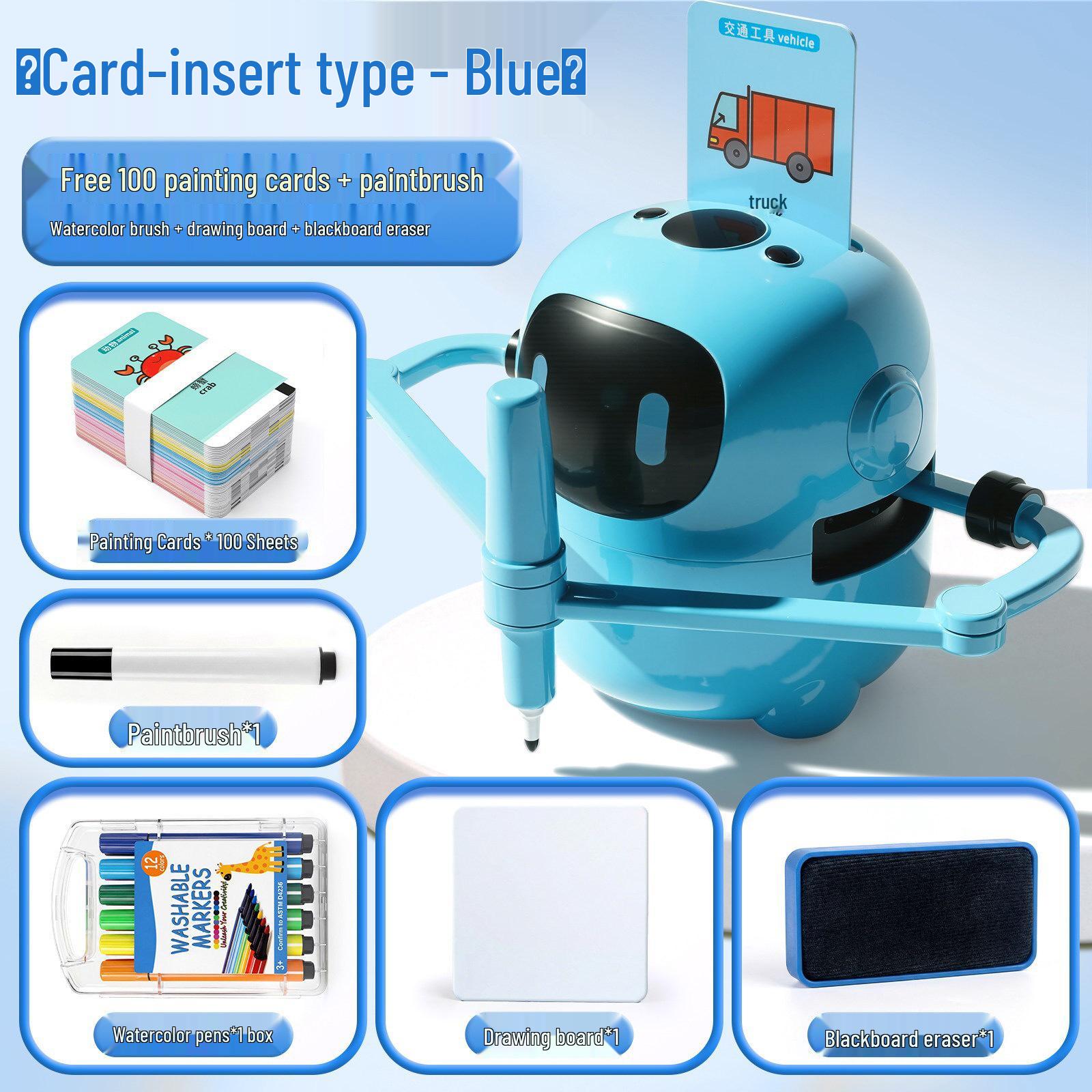 Smart Painting Robot for Kids - Interactive Education Toy with Pixel Beads