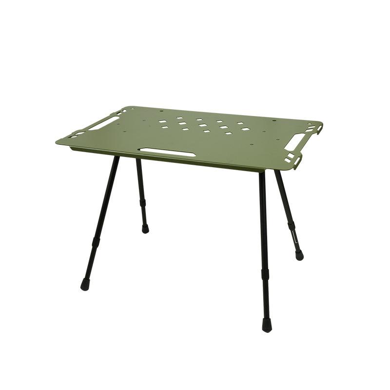 

Кемпинговый алюминиевый стол, складной стол из сплава с сумкой для переноски, легкий уличный стол для пикника, почерневший тактический стол, новый