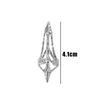 2025 New Punk Metal Nail Cap Bone Ring Gothic Rock Fingertip Ring Multi Layer Ring Role Playing Jewelry Set Gift