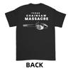 Summer Men's Texas Chainsaw Printed Round Neck T-shirt with Loose Casual Neutral Outdoor 100% Pure Cotton Short Sleeved Shirt