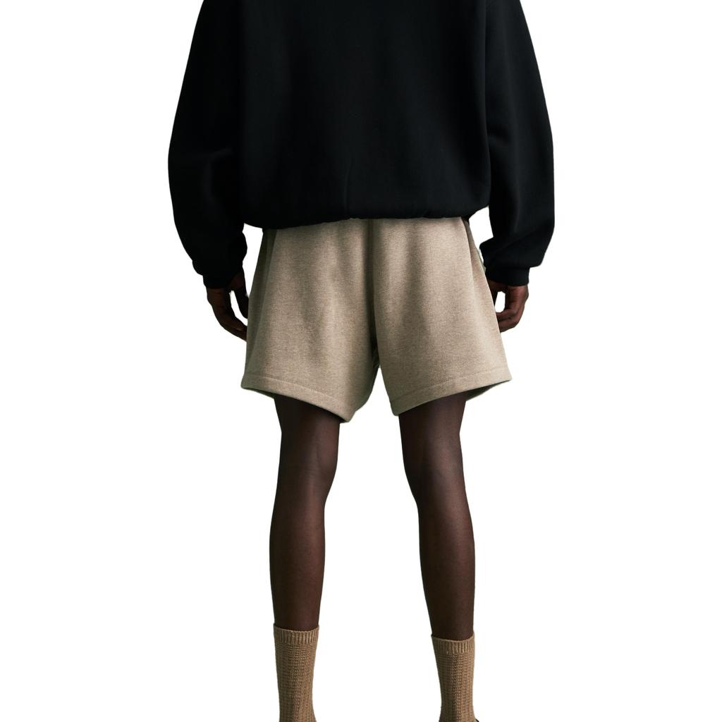 Fear of God Essentials Sweatshort Core Heather Men Bottoms Brown 160BT232004F