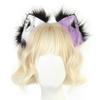 Faux Furs Animal Ear Headdress for Cosplay Anime Parties Adjustable Shape Headwear