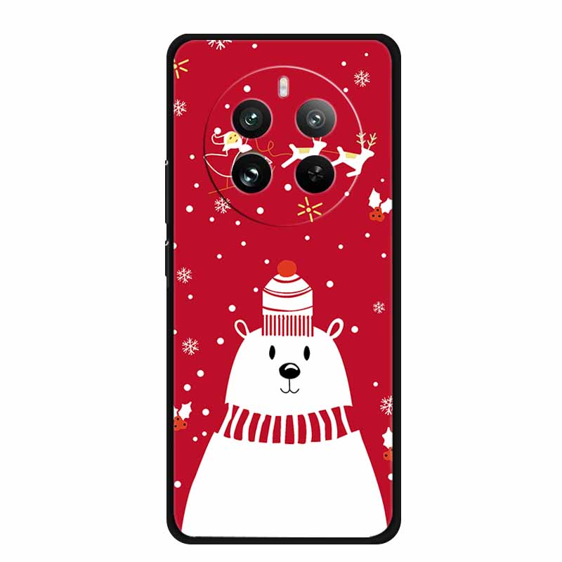 2024 Christmas Phone Cases For Realme 12 Pro Plus Case Soft TPU Silicone For Realme 12 Pro Cover Bumper Funda 12Pro Pro+ 5G Case