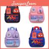 Elsa Spider Man Cartoon Kids Backpack With Breathable Nylon For School Use