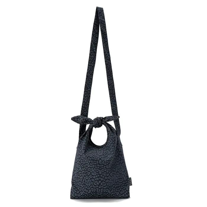 Leopard Tie Eco Bag Mini-Cross