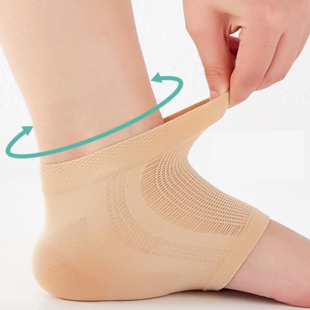 Body Rex Heel Exfoliation Silicone Moisturizing Pad, Skin, 2 Sets, 2 Pieces