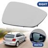 Car Front Left Right Side Wing Heated Mirror Glass Convex Lens Glasses For VW POLO 2010 2011 2012 2013 2014 2015 2016 2017