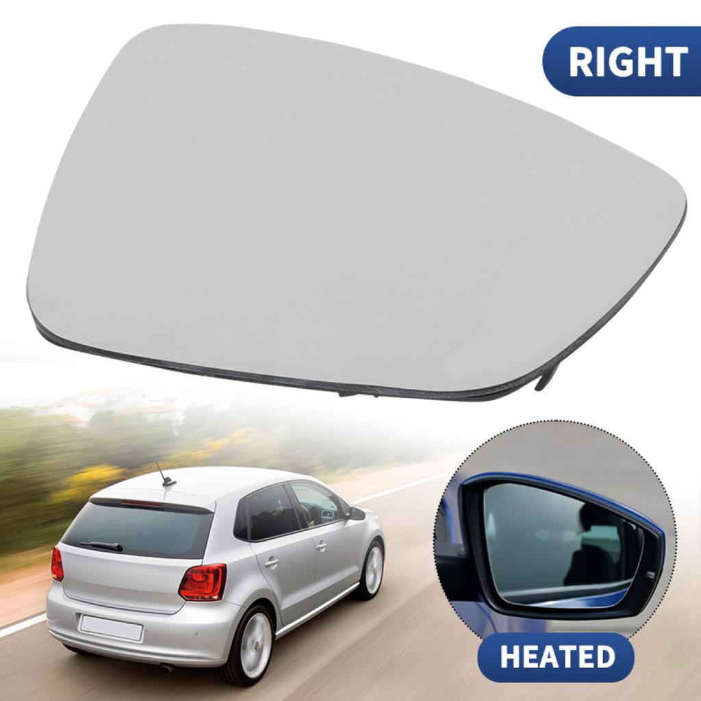 Car Front Left Right Side Wing Heated Mirror Glass Convex Lens Glasses For VW POLO 2010 2011 2012 2013 2014 2015 2016 2017