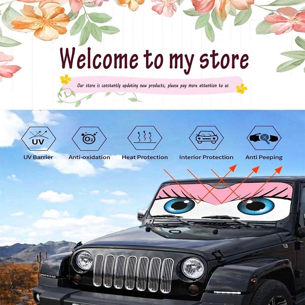 Paris Britney Lindsay Heated Windshield Sunshade Car Window Windscreen Cover Sun Shade Auto Sun Visor Car-covers