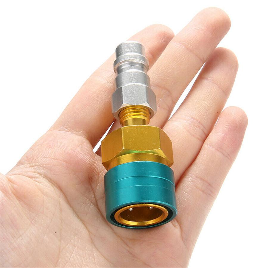 1 buc R1234YF la R134A Adaptor cuplaj rapid parte joasă Kit aer condiționat auto
