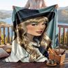Warm Flannel Throw Blanket,Taylor Swift Lightweight Cozy Blanket For Bed Sofa And Daily Use