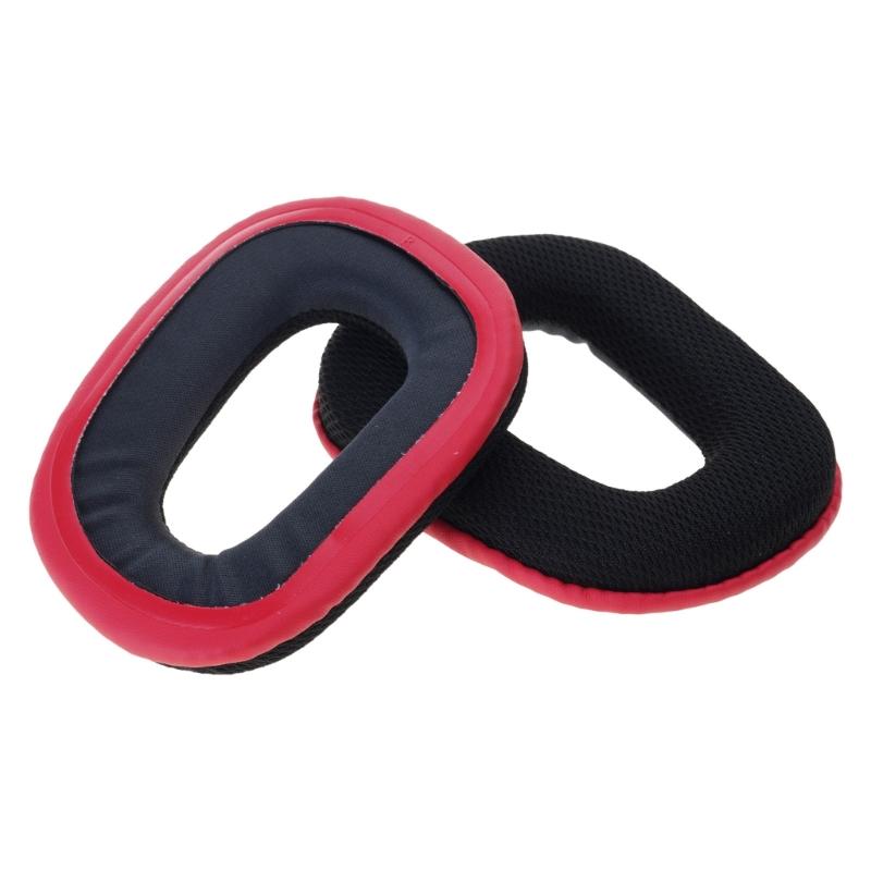 2Pcs Ear Pads Earpads Cushions Cover for G35 G430 G432 G332 G930 F450 Headphone Earpads Earmuffs Accessories