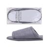 ROZZERMAN Non-woven Fabric Slippers Set, White, Bulk Purchase, Disposable Slippers, 30 Pairs, Gray,