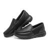 Skechers Go Walk 5 Slip-On Low-Top Leather Walking Shoes Men sneakers Black 216023-BBK