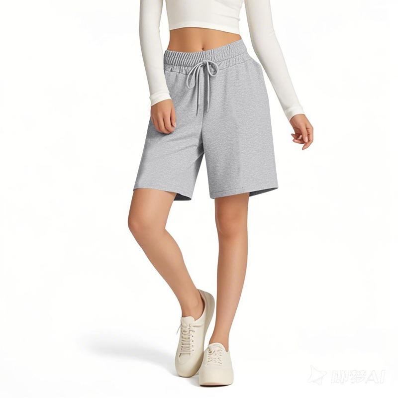 HNXC Damenmode, lässig, einfarbig, bedruckt, Hosen und Caprihosen