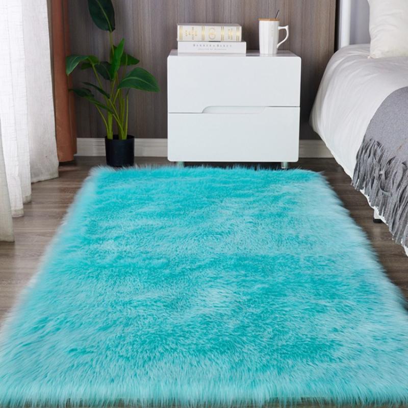 European Plush Floor Mat Suitable for Bedrooms Living Rooms Sofas Cloakrooms Various Sizes of Decorative Rugs Children's Room Game Plush Blanket