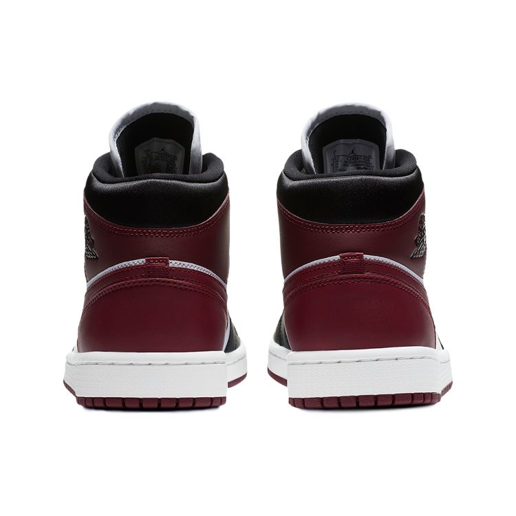 Air Jordan 1 Mid SE Zlaté přívěsky Dámské tenisky Červená Černá Tmavě-řepová CZ4385-016