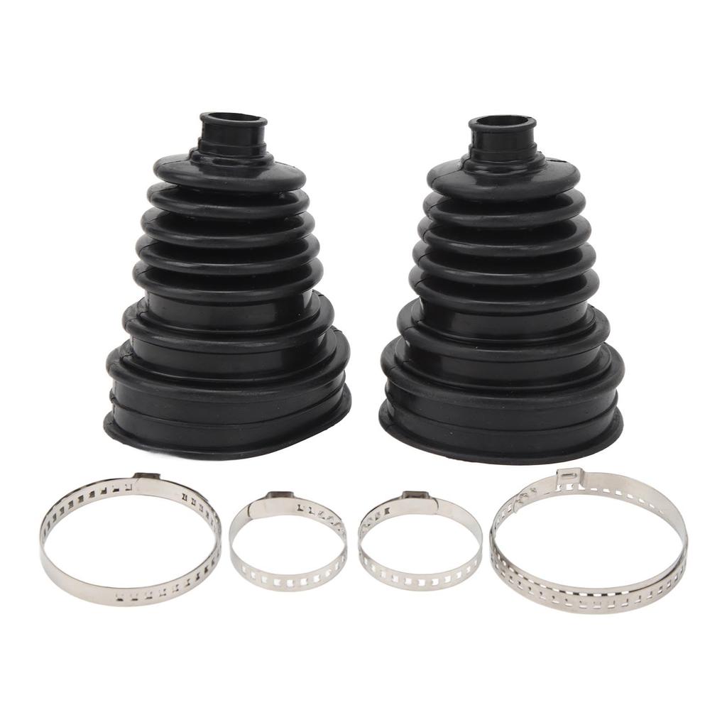 J-ouuo 2pcs CV Boots Universal Constant Velocity Joint Boot Set High Flexibility CV Boots for Car