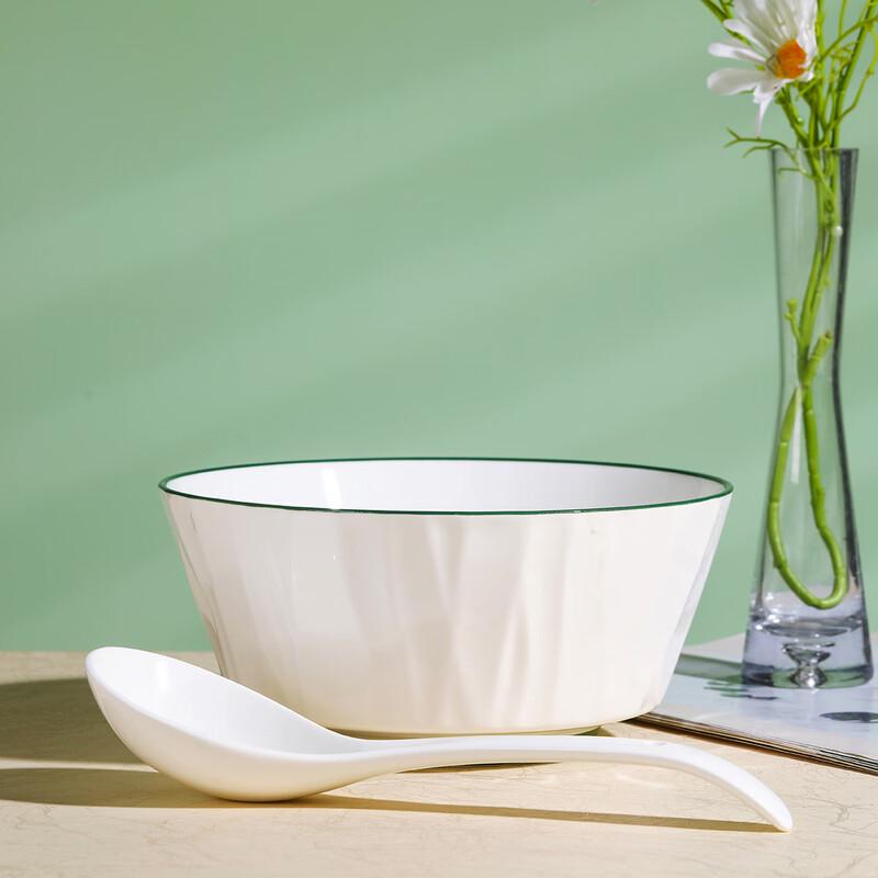 Haoya Jingdezhen Underglaze Ceramic Soup Bowl Set