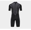 Traje de neopreno de manga corta para hombre de 3 mm: Protección Solar, Calidez, Traje de Surf y Buceo - Talla Mediana/Grande