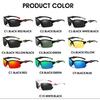 Polarized Fashion Men Sunglasses Black Retro Square Sun Shades Outdoor Cycling Driving Sun Glasses for UV Protection