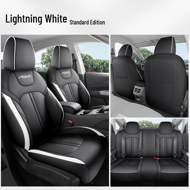 Universal Leather Seat Covers for Dongfeng Fengshen E70 - All-Season, Full Enclosure