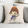 YYoshitomos NNaras CUTE Square DoubleSided printed Pillow Case Bedroom Bedside Pillow Sofa Cushion Cover Gift