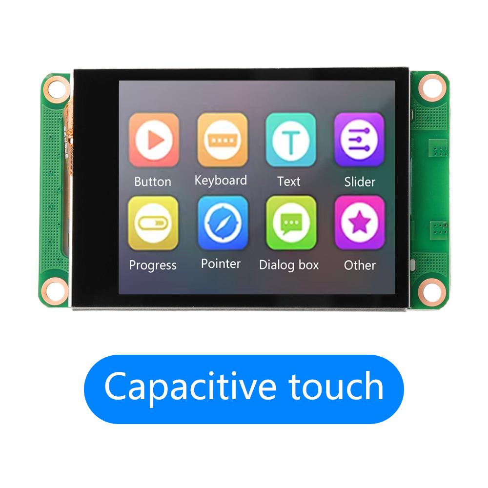 2.4 inch 320x240 TFT Intelligent Display Screen No Touch/Resistive Capacitive Touch Ultra Slim Embedded LCD Module SPI Port