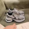 Leather Version~ Leather Ruth Platform Silver Dad Shoes Women's Casual Sports Shoes Running Shoes