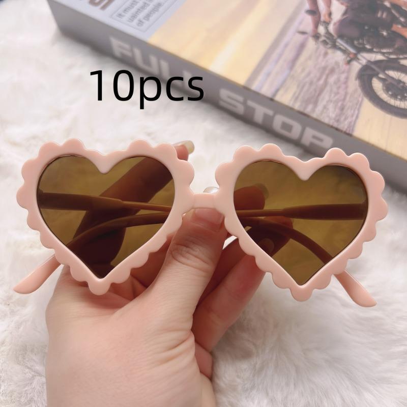 10pcs Sweetheart Fashion Glasses for Boys Girls Perfect for Parties Graduations Weddings Birthdays Fun Accessories