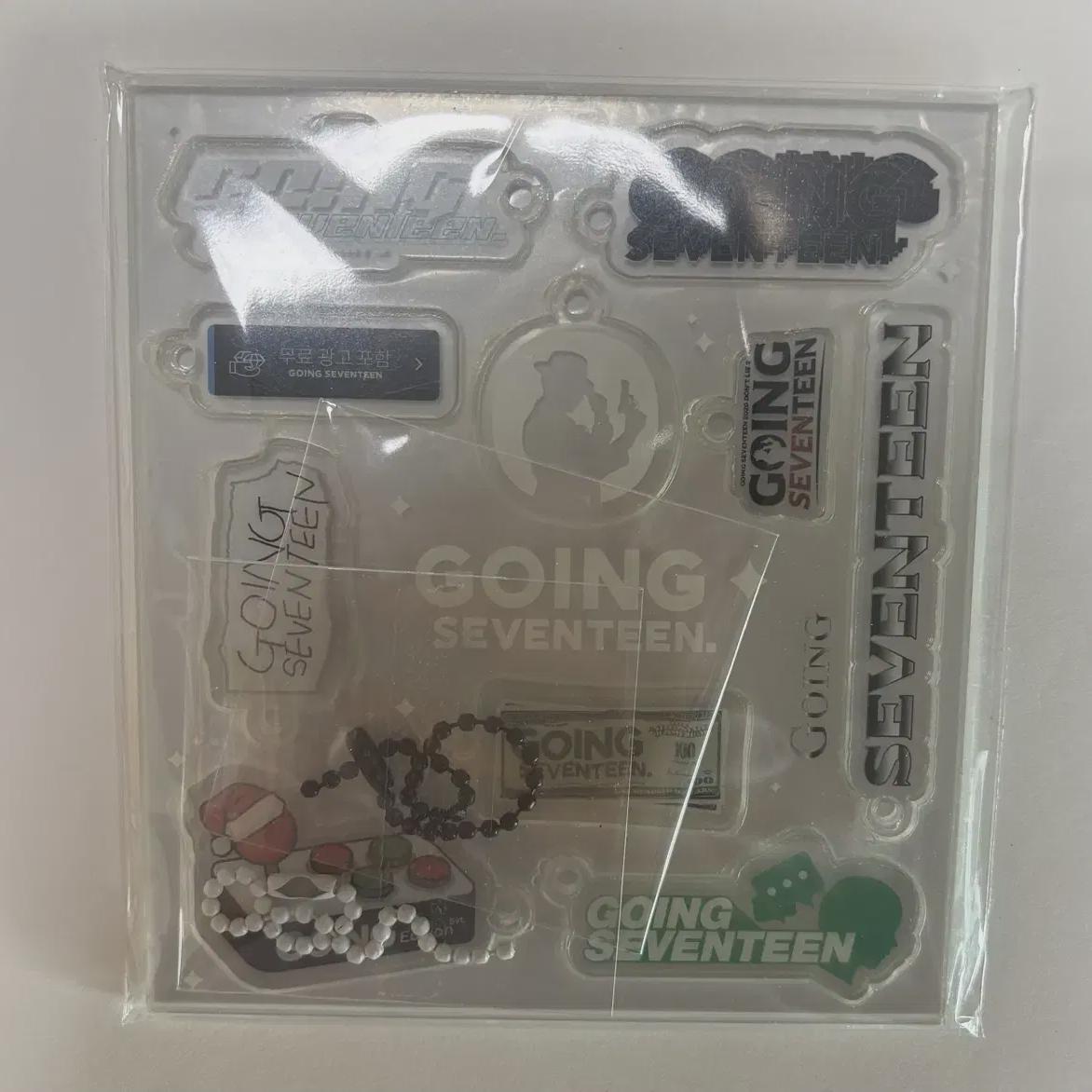 

Seventeen Товары Going Seventeen Брелок Акриловый брелок 10-летний юбилей