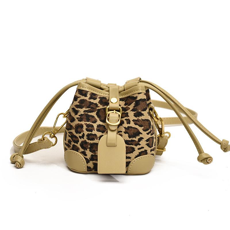 And Modern Cool Leopard Print Mini Drawstring Bag For Boys And Girls Perfect For Preschool