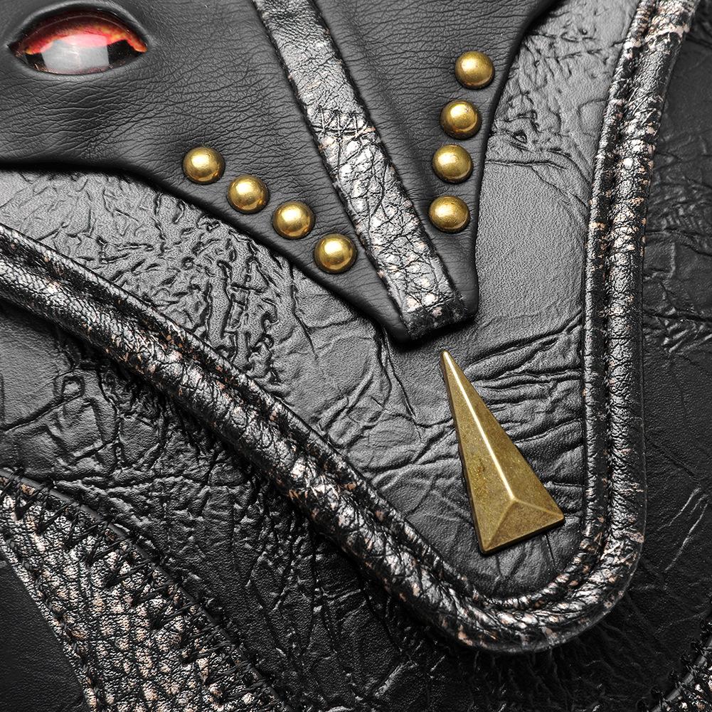 Johnature Retro Rivet Moto & Biker Women Shoulder Bags Fashion Versatile Black Female Small Crossbody Bags
