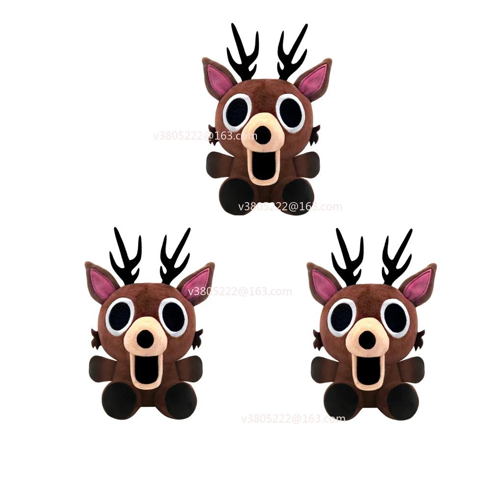 Notti 99 Nella Foresta Peluche Orsetto Cervo Peluche Gioco Divertente Regalo di Natale Accessori Anime Bambola Morbida Collezione Decorazione Stanza Giocattolo