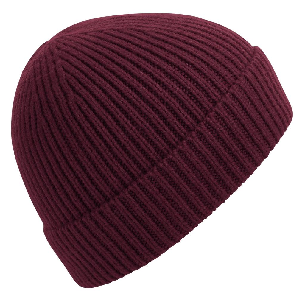 Unisex Adult Rib Knit Beanie