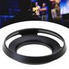 39mm Lens Hood Detachable Lens Hood for Camera Camcorders Photography