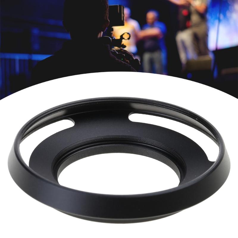 39mm Lens Hood Detachable Lens Hood for Camera Camcorders Photography
