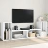 VidaXL TV Furniture 2 Pcs White 75x30x50 Cm Engineered Wood, TV Stand, Media Cabinet, Entertainment Center, Sideboard 840786