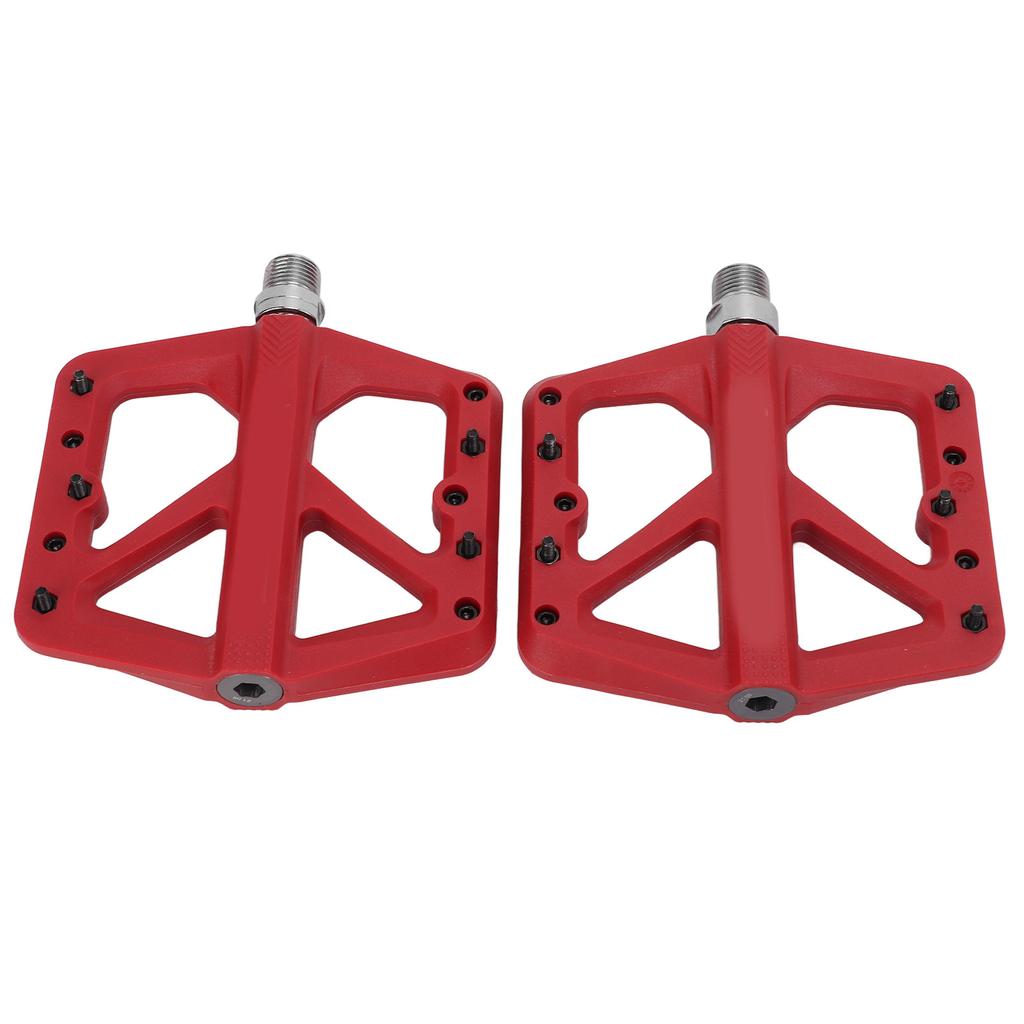2Pcs Bike Pedals Good Airtightness Sufficient Width Good Grip Anti Slip Studs Pedals for Mountain Bike