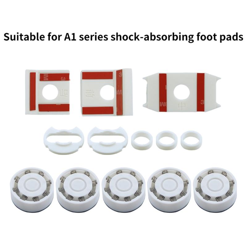 Spring Optimized Shock Absorption Foot Pad For Series Printer Strongers Grip Rubber Bottom