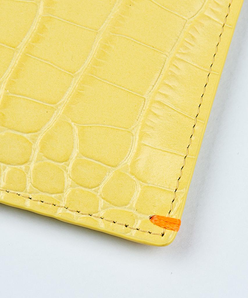 Lmn3011 Symphony Embossed Card Wallet - Lemon