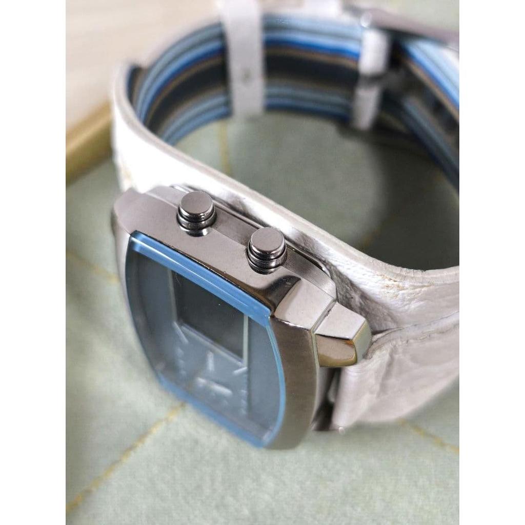 Used Limited Edition 2000s Excellent Condition FOSSIL JR-9634 Analog-Digital Watch Battery Replaced