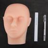 Skin Suture Facial Model Head Mold Soft Silicone Surgery Training Practice Accessory